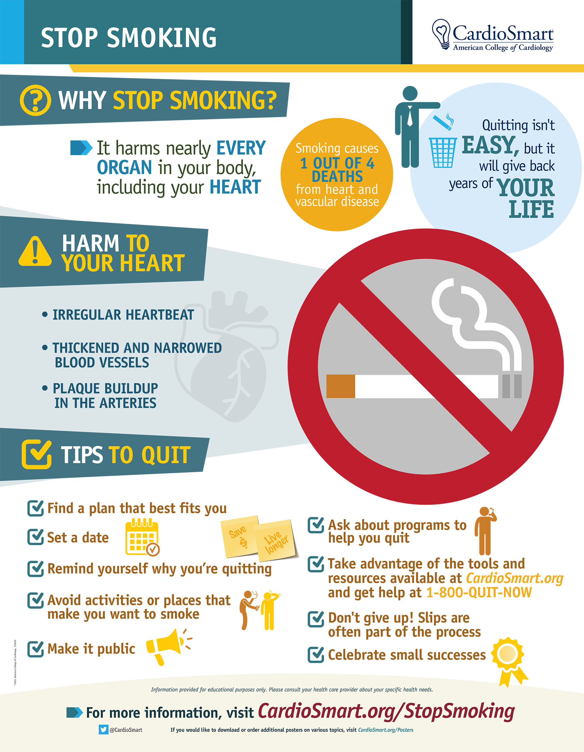 Quit Smoking Pamphlet Examples